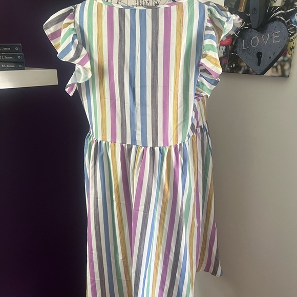 Emery Rose Short Sleeve Striped Dress NWT - Picture 6 of 8